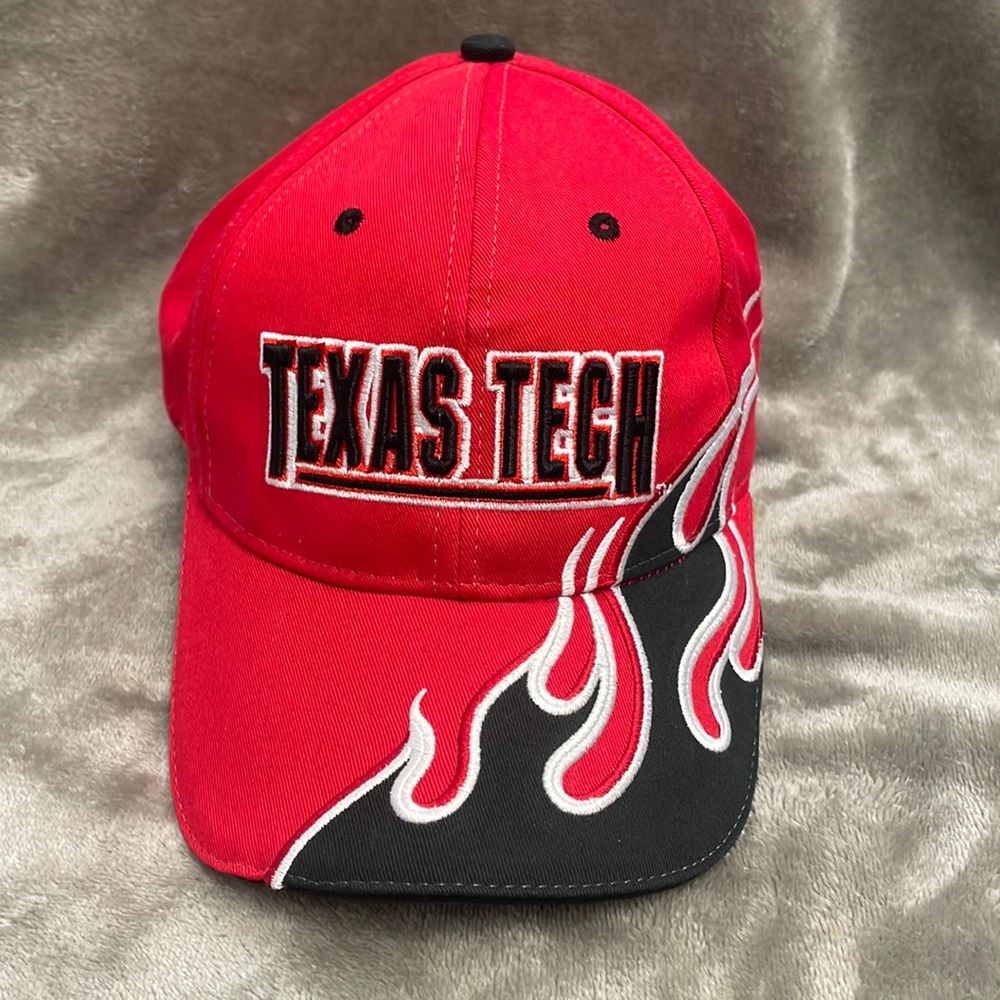 Texas Tech One Size Fits Most Velcro Hat!